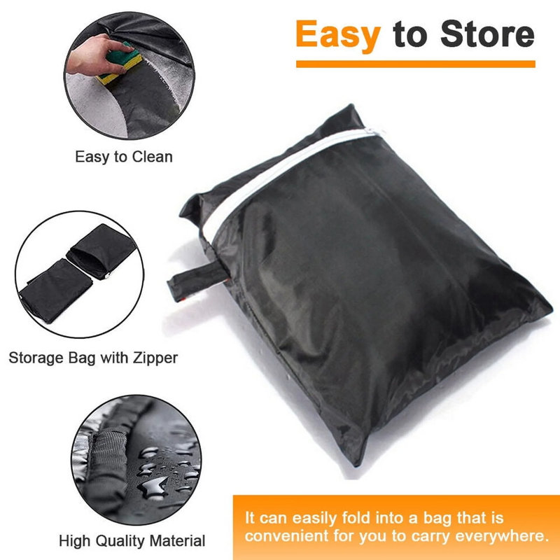 57 Inch BBQ Gas Grill Cover, Outdoor Windproof & Waterproof Barbecue Gas Grill Protector