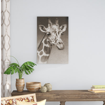 Jean The Giraffe (P) by Robert L. Caldwell, Jr. - Print