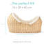 Moses Basket with Bedding with Mattress-92143713