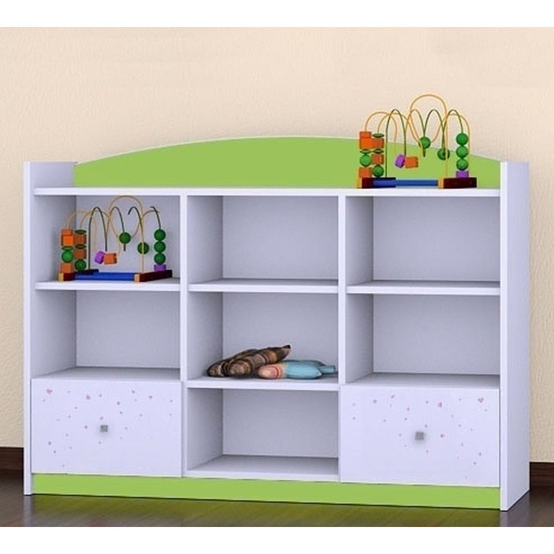 Madeleine 92cm H X 129cm W Kids Cube, Green