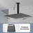 Rain Fixed Shower Head 2.5 GPM GPM-90695528