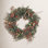 24" Frosted Pre-Lit Pinecone Christmas Wreath