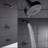 Nita Collection Shower Trim System: 4" Round Shower Head, Single Handle Set, Tub Spout & Rough-in Valve Included - Matte Black-47533720