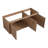 48'' Single Floating Bathroom Vanity  Base With 3 Doors