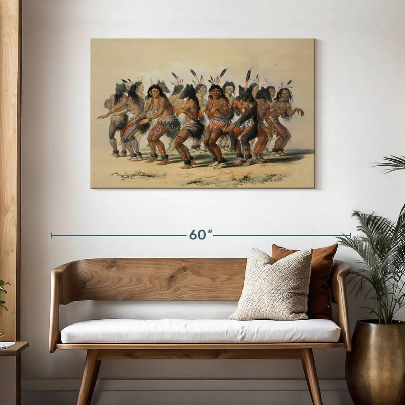 Lelar The Bear Dance 1845, 30" H x 45" W