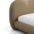 Mirelle Camel Headboard Platform Bed-58507936-58507937