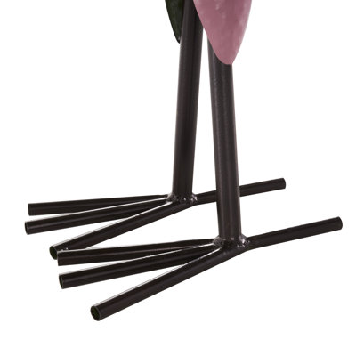 Baila Chicken Metal Garden Statue