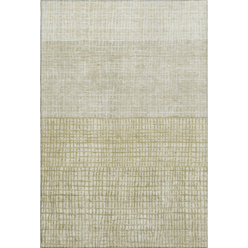Premium Machine Washable Monnier AMF1831 Geometric Rug, Rectangle 8' x 10'