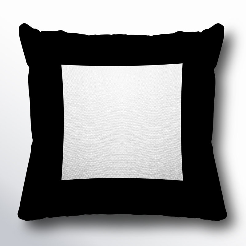 Luella Geometric Indoor/Outdoor Throw Pillow, 17W" x 17H", Olive Green