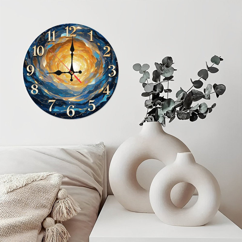 Tourbillon cosmique doré