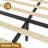 King Platform Bed Frame, King Size Bed Frame with Natural Rattan Headboard, Cane Bed Frame with 2 Storage Drawers and Strong Wood Slats Support, Noise Free, No Box Spring Needed-129414529