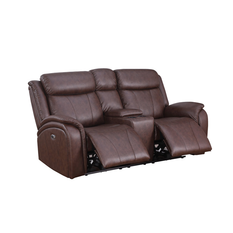 Adlai-Joziya 2 - Piece Faux Leather Living Room Set