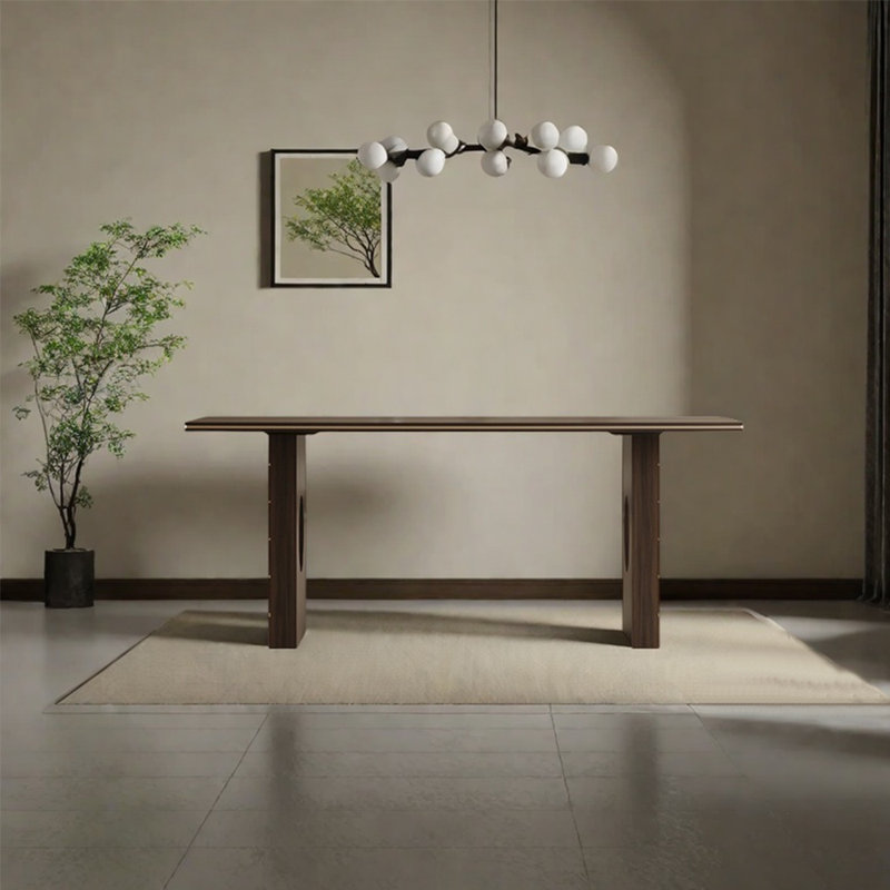 Retro light luxury dining table