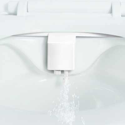 Fixation de bidet pour toilette à deux buses non électriques à pression réglable
