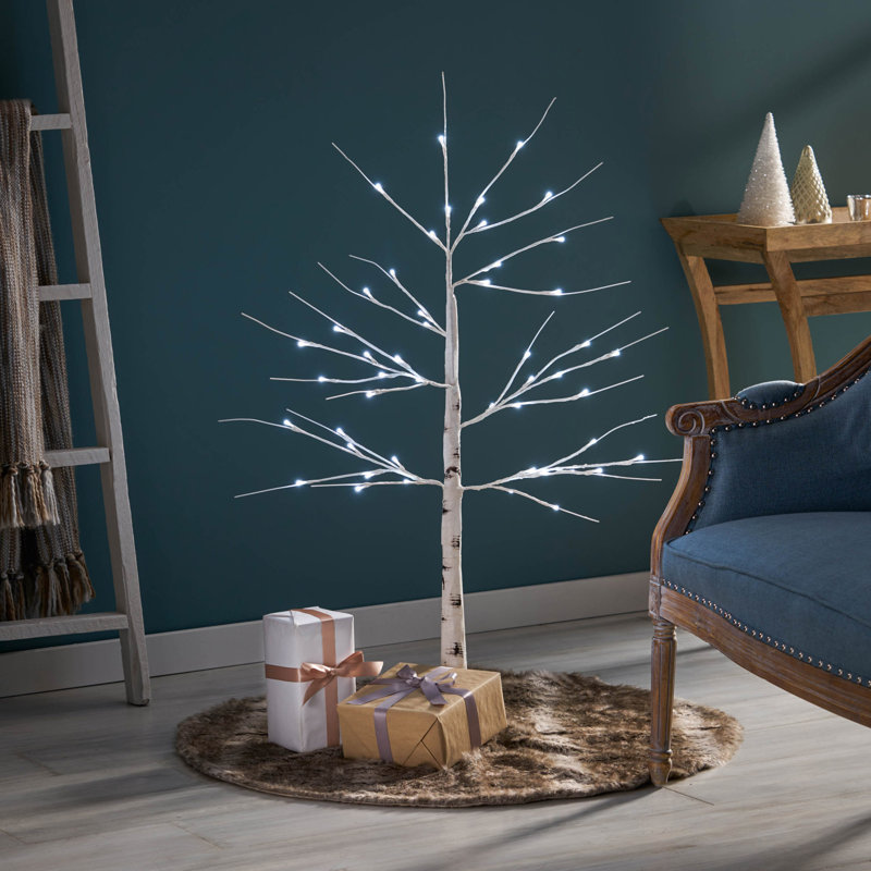Birch Tree Light 48LED Artificial