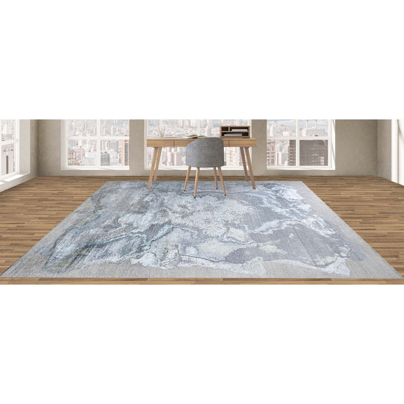 Abstract Area Rug, Rectangle 10' x 14'
