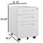 Classeur mobile 3 tiroirs, armoire de rangement polyvalente de style simple, armoire de rangement de salon-1071098662