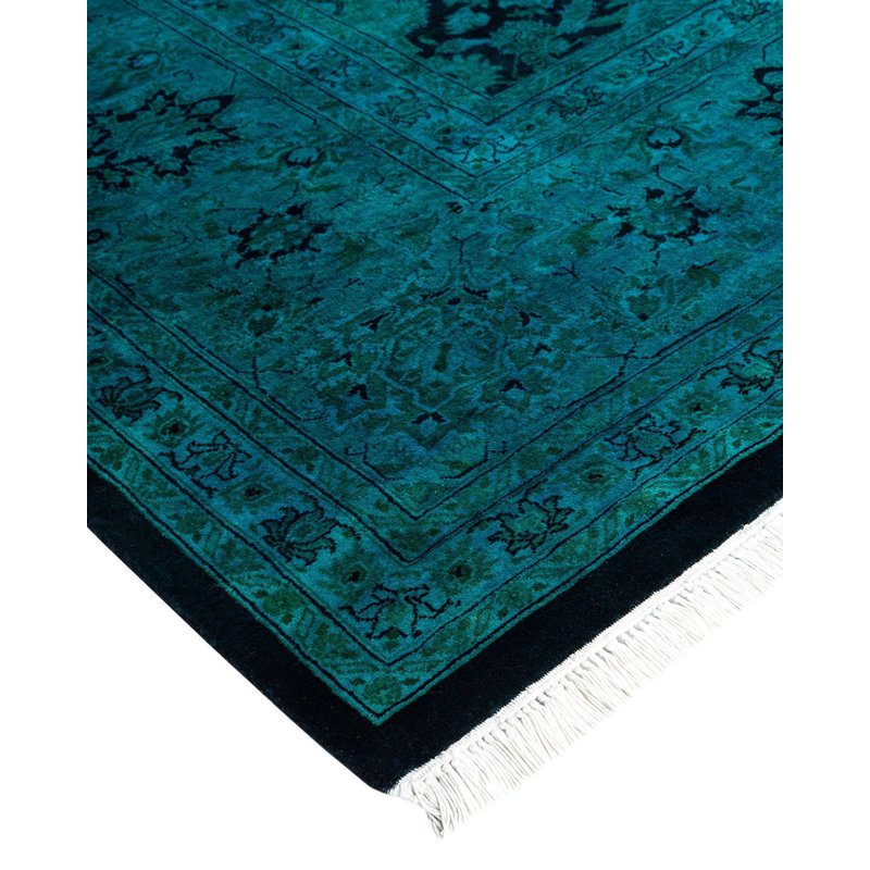 Zaniel One-of-a-Kind 9' 2" X 12' 0" Hand Knotted Area Rug