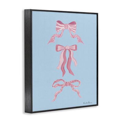Jolies boucles sur giclée bleue, design par Farida Zaman