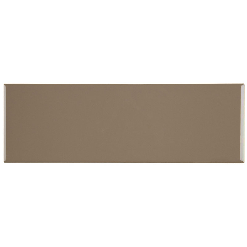 Berkeley 4" x 12" Ceramic Wall & Floor Tile, Elemental Tan