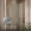 Porte de douche à pivot 44 po x 70 po avec technologie CleanCoat® Revel-14674132-69281848
