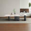 Table basse rectangulaire en marbre clair-110975734-110975732