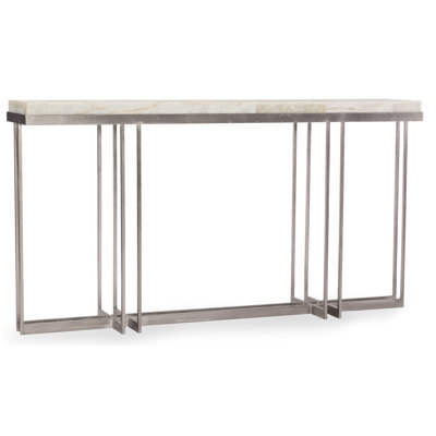 Melange 64.75'' Stone Top Console Table