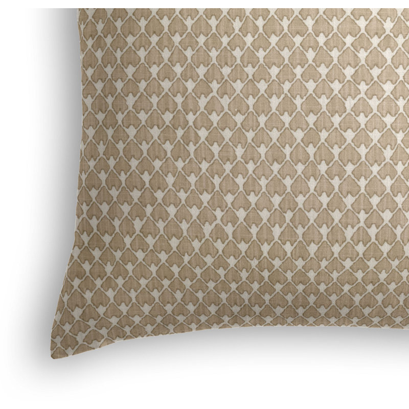 Square Pillow Cover & Insert, 20" x 20", Gray/Charcoal
