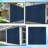 Heavy Duty Multipurpose Waterproof Tarp, Outdoor Protective Tarpaulin with Reinforce & UV Resistant(4 x 7 ft)-83728052-83728059