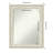 Closed Corner Frame Flat Wall Mirror