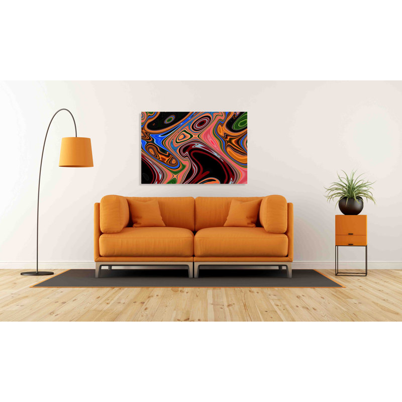 Psychedelic - Wrapped Canvas Print, 31 cm H x 41 cm W