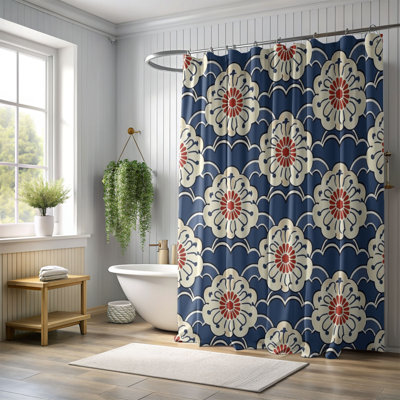 Rideau de douche 1 pièce