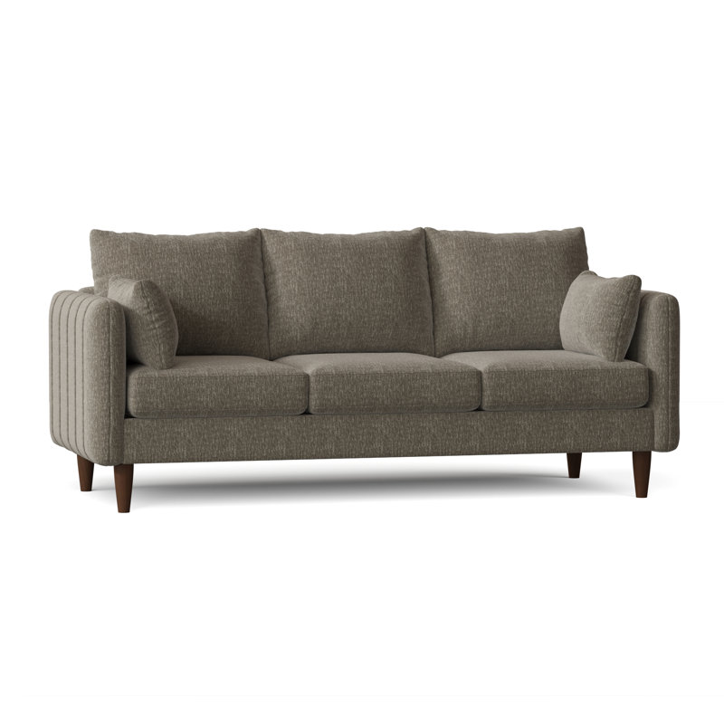 Kaveen Upholstered 83'' Sofa, Walnut, Hill Elephant