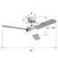Cheryla Ceiling Fan with LED Lights