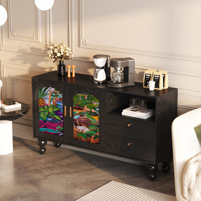 French-style retro minimalist sideboard