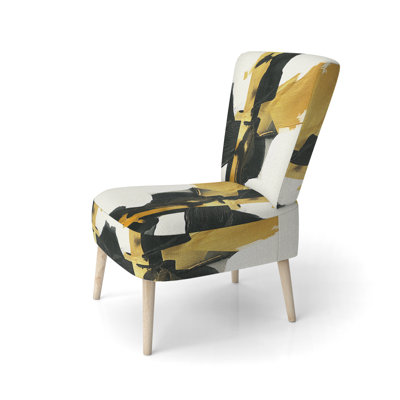 Chaise d'appoint rembourrée Geometric IV