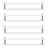 Floating Nursery Shelves Set Of 4 – White Wood Wall Storage For Kids Room Or Toys