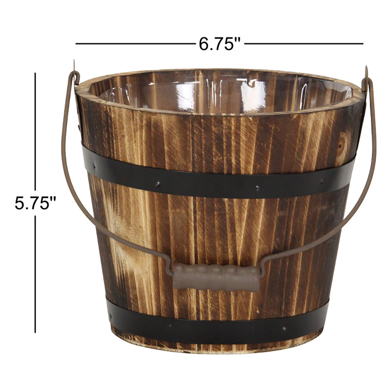 Seau en bois