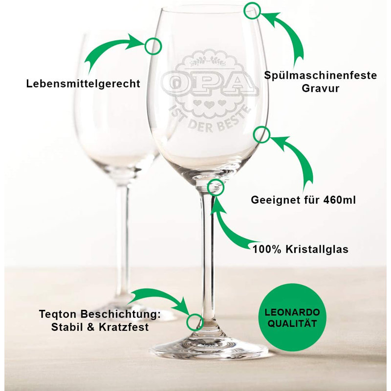 Leonardo 460ml White Wine Glass