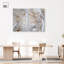 Perle marée ensemble de 2 ensembles d'art géode sur toile -598950655-598950595