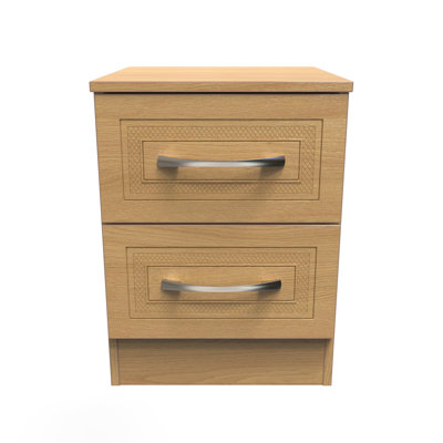 37cm W Manufactured Wood Bedside Table