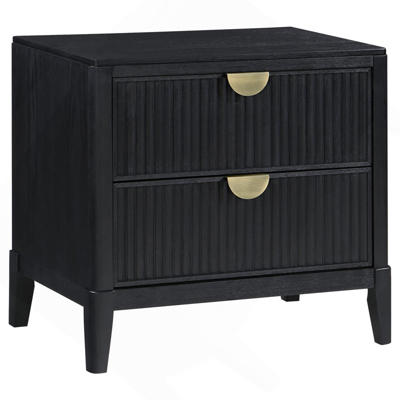 Table de chevet 2 tiroirs Mason