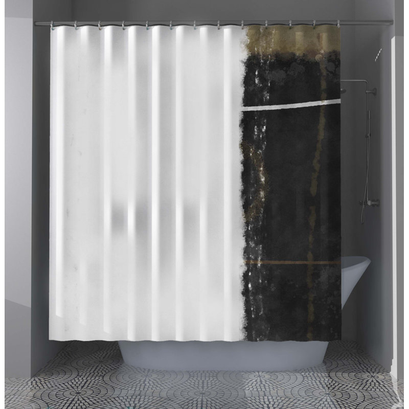 Abstract Shower Curtain