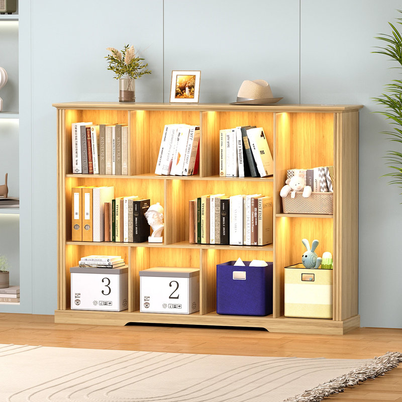 140cm H x 101.6cm W Bookcase, Oak