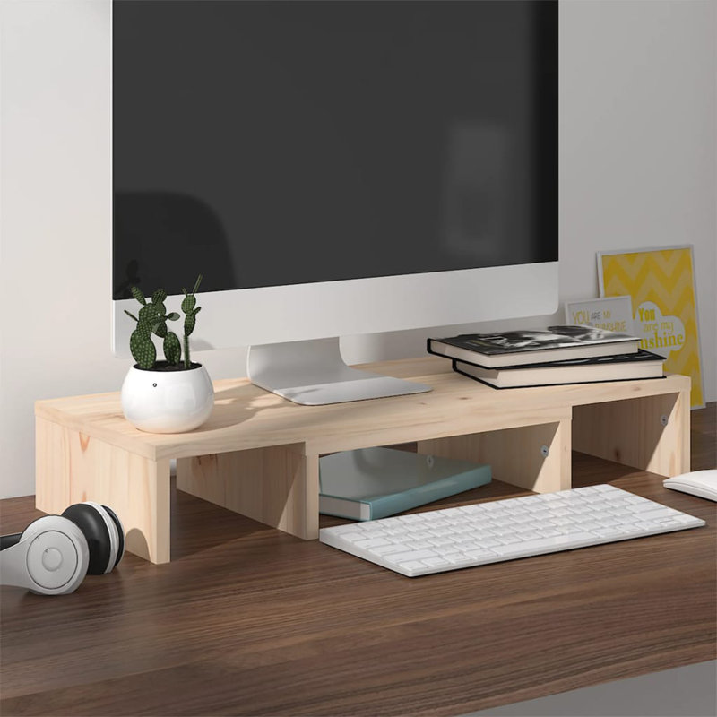 Jamarious Wood Monitor Stand