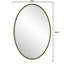 Miroir rétro Iron Art (miroir inclus seulement)-876494091