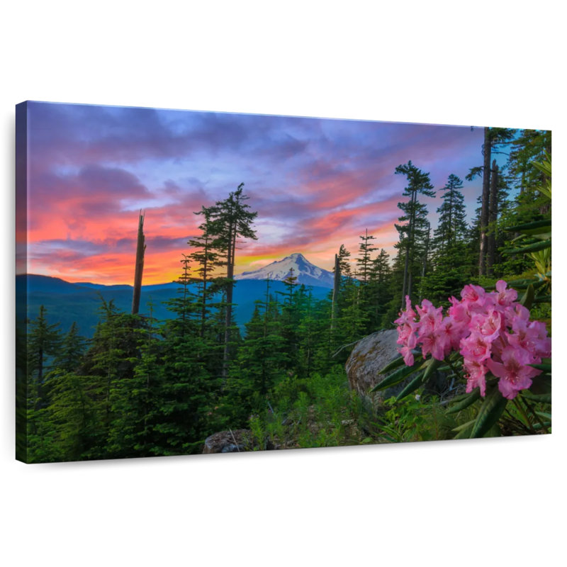 Alvord Mount Hood Forest, 32" H x 48" W