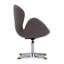 Chaise ballon rembourrée en métal Raspberry Modern-1094482881