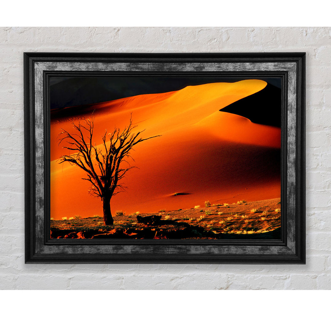 Kunstdruck Red Desert Tree