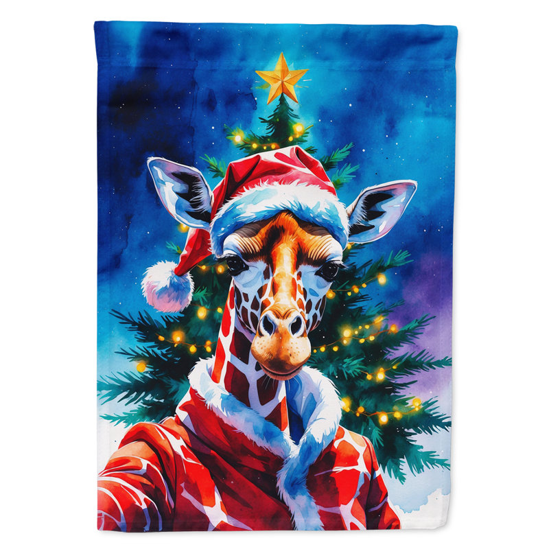 Drapeau de jardin de Noël, Girafe